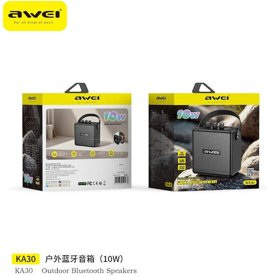 Awei KA30 Ηχείο Bluetooth 10W Μαύρο