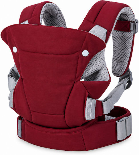 Infantino Marsupiu Clasic Burgundy cu Greutatea Maximă a Copilului de 5 kg