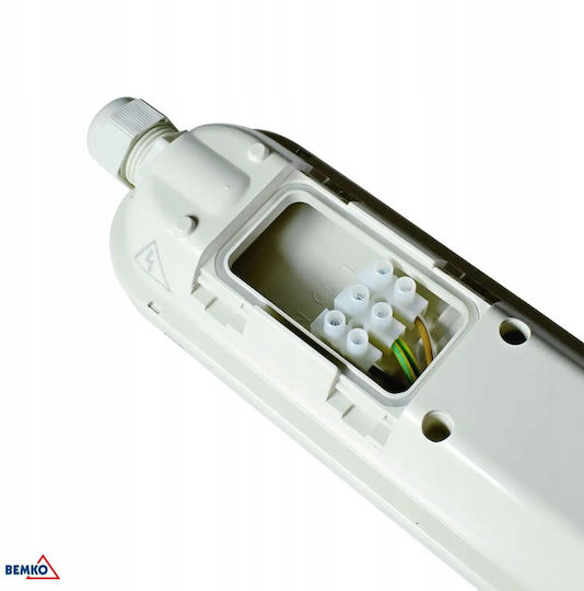 Bemko Осветително Тяло За Външен Монтаж С Вграден LED 33W 118 см
