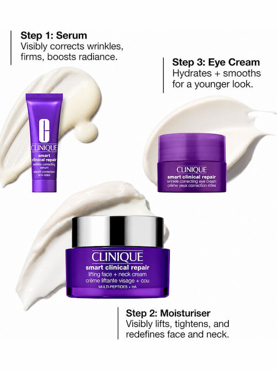 Clinique Smart Clinical Repair Travel Set for Anti-Aging & Firming 4 Pieces Clinique Smart Clinical Repair Travel Set for Anti-Aging & Firming 4 Pieces