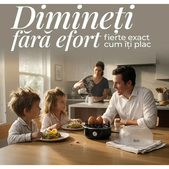 iHunt 7-Egg Grey Egg Cooker