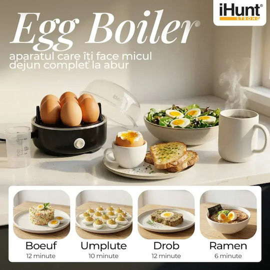 iHunt 7-Egg Grey Egg Cooker