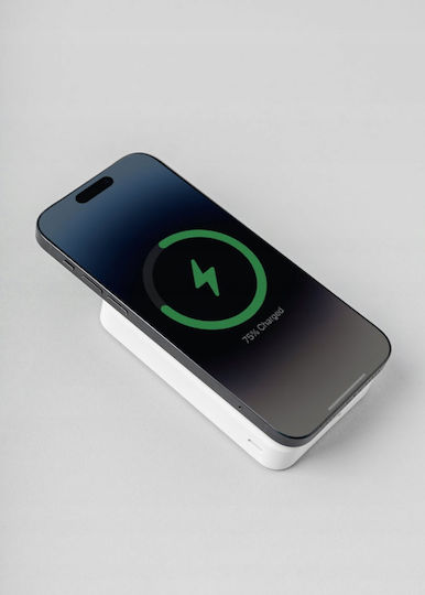 Proove Hyperion Външна Батерия MagSafe 10000mAh 20W с USB-C Порт Power Delivery / Quick Charge Бяла