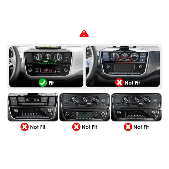 Lenovo Auto-Audiosystem für BMW X2 / X6 Seat Mii Skoda Citigo 2017–2023 (Bluetooth/USB/WiFi/GPS/Apple CarPlay/Android Auto) mit 9-Zoll-Touchscreen