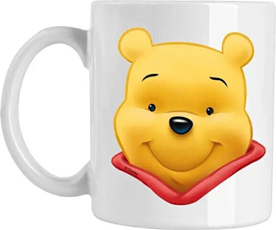 Winnie Pooh Cartoon Ceramic Mug Brown 330ml (Personalized)