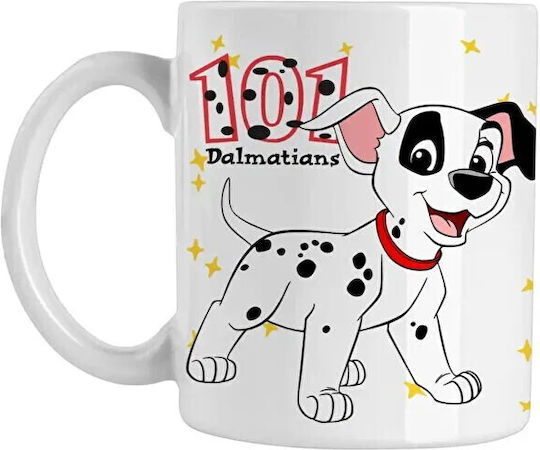 Dalmatian Puppy Κούπα Κεραμική Καφέ 330ml (Προσωποποιημένο)