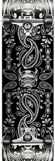 Speed Demons Skate Bandana 8.25" Komplett Kurzboard Schwarz