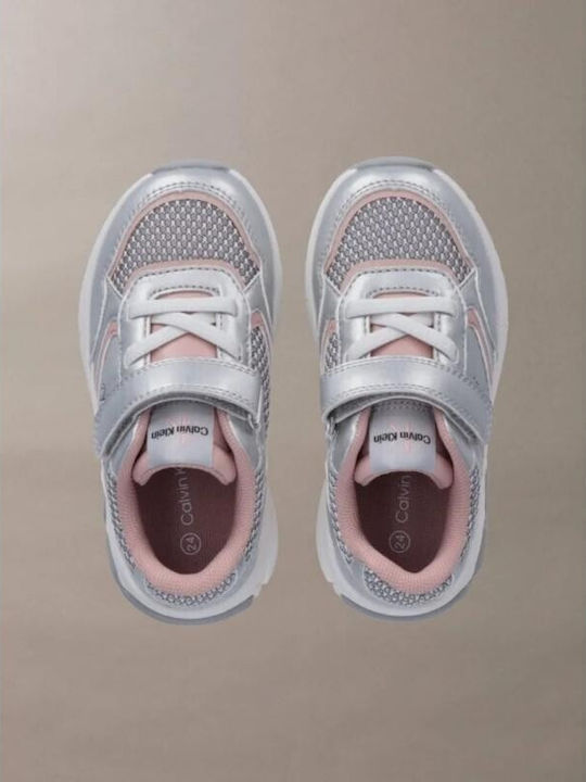 Kids Sneakers Silver