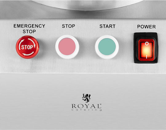 Royal Catering Mașină de Tăiat Multifuncțională 1400 rpm 750 mm