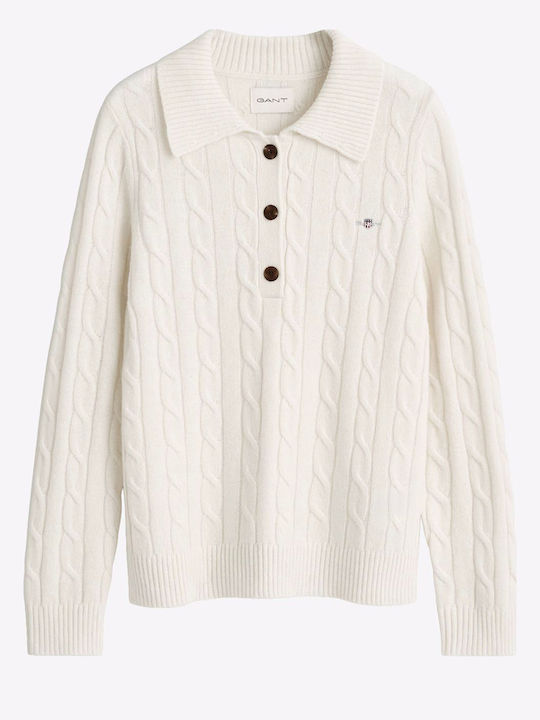 Gant Πουλόβερ Cream