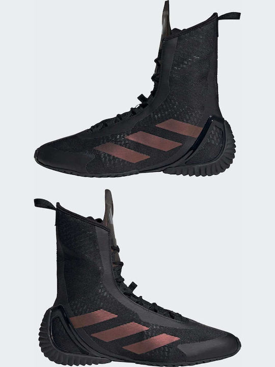 adidas Speedex Ultra Înalte Pantofi de Box Negre