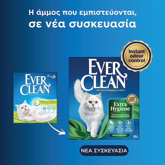 Ever Clean Cat Litter With Spring Garden Scent 10lt