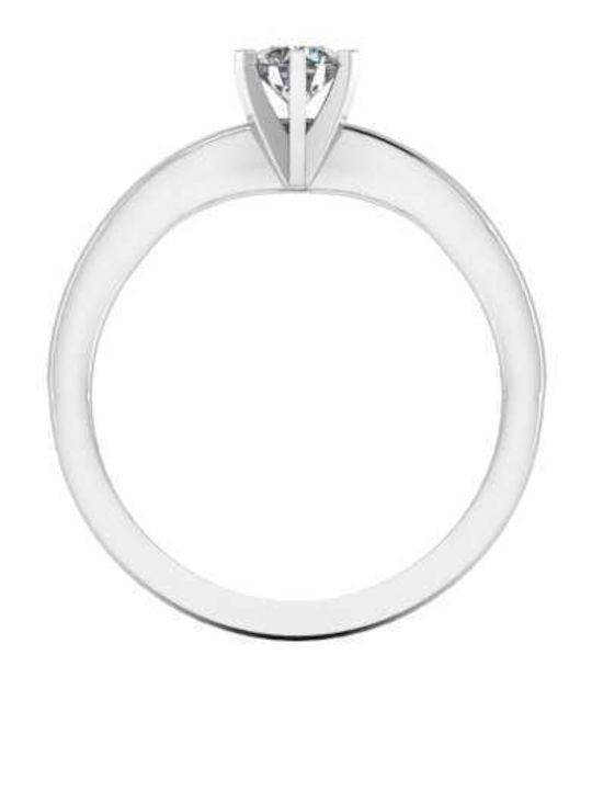 VTJ Ring aus Silber mit Diamant
