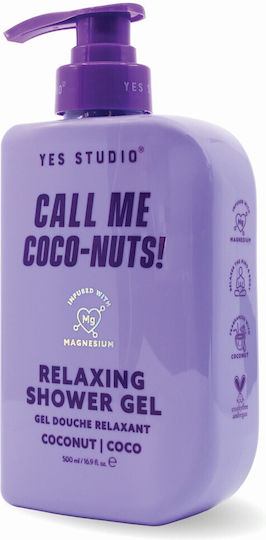 Yes Studio Call Me Shower Gel with Coconut Scent 500ml