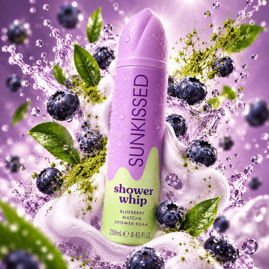 Sunkissed Blueberry Matcha Moisturizing Shower Butter with Green Tea Scent 250ml
