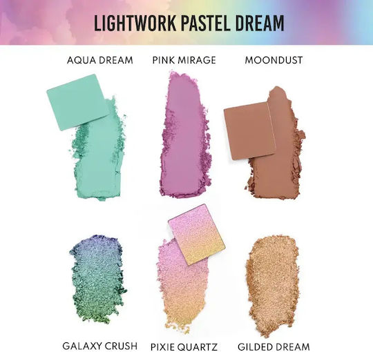 Danessa Myricks Beauty Pastel Dream Mini Freedom Палет със Сенки за Очи в Твърда Форма Pastel Dream 1,2 г