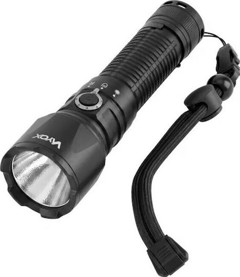 Vayox Φακός LED με Μέγιστη Φωτεινότητα 2000lm