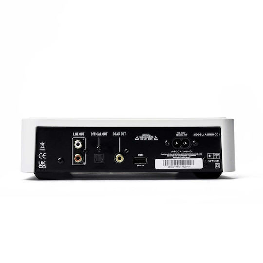 Argon Audio Hi-Fi CD Player Λευκό