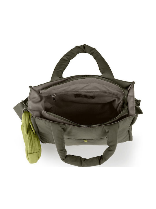 Nube Women's Khaki Handbag / Shoulder Bag