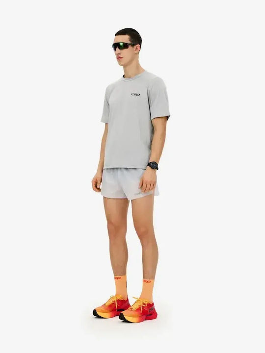 Sport-T-Shirt Hellgrau