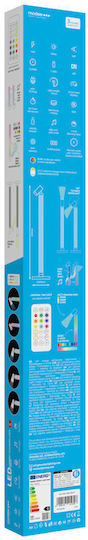 Modee Lighting LED Floor Lamp H95xL95cm with RGBW Light 500lm White