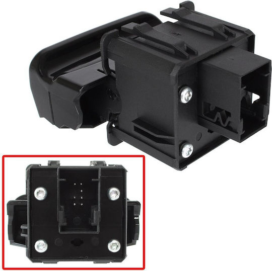 Citroen C4 Picasso I 06-13 Handbrake Button Black Gloss