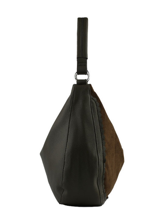 Women's Shoulder / Crossbody Bag Suede Khaki