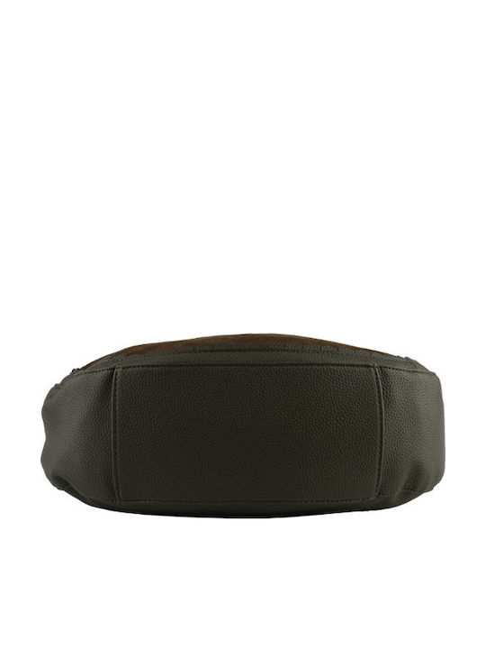Women's Shoulder / Crossbody Bag Suede Khaki