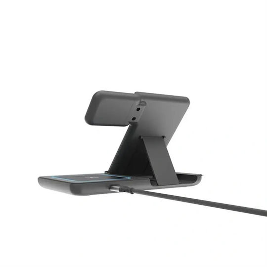 Lamtech Безжично зарядно устройство (Qi Pad) 15W, черно (LAM981203)