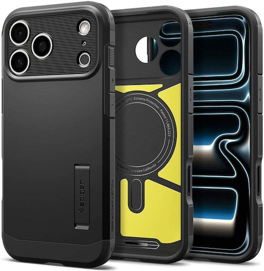 Case Iphone 18 Pro Max 17 Pro Max Shockproof Spigen Tough Armor T Magsafe Black
