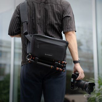 K&F Concept Geantă Sling Pentru Cameră Foto Neagră