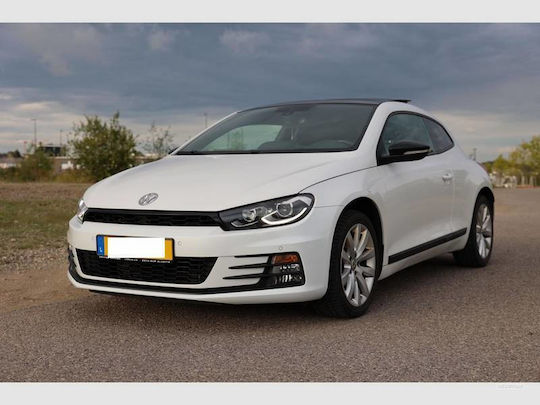 Μπροστινά Φανάρια Set Vw Scirocco 08-17 Xenon Upgrade Facelift Look Full Led Drl Black