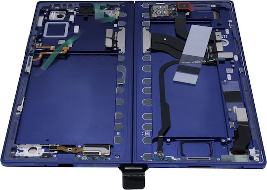 Inner Oled Assembly Frame Samsung Galaxy Z Fold 7 5g Us & International Service Pack Blue Shadow