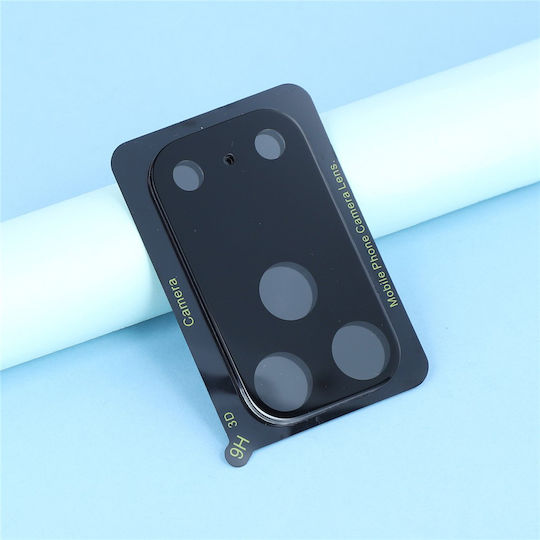 Techsuit Sticlă Completă pentru Cameră iPhone 18 Pro Max Neagră