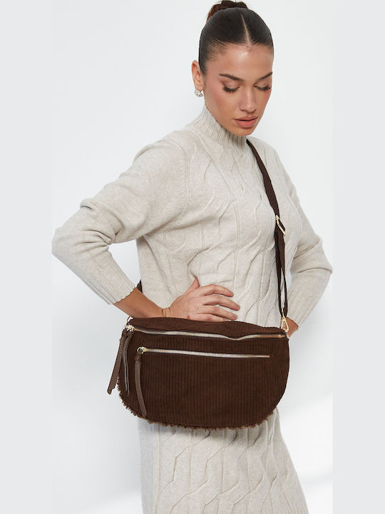 Women's Brown Crossbody Bag