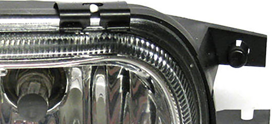 Mercedes C W203 S203 00-07 Halogen Stânga + Dreapta Set de 2 Bucăți