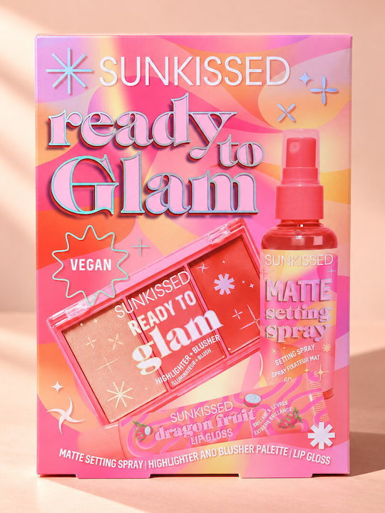 Ready To Glam Makeup Palette for Face & Lips 88gr