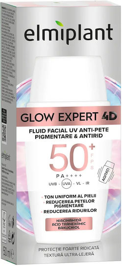 Glow Expert 4d Αντηλιακή Λοσιόν Προσώπου SPF50+ 50ml