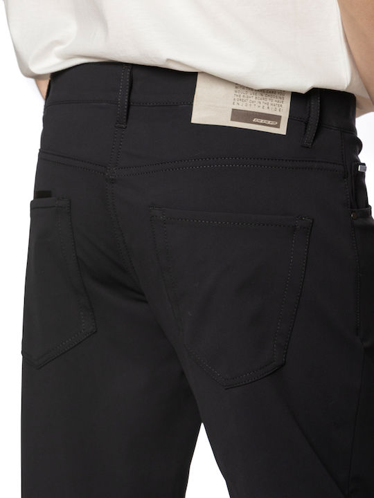 Ανδρικό Παντελόνι Regular Fit Μαύρο