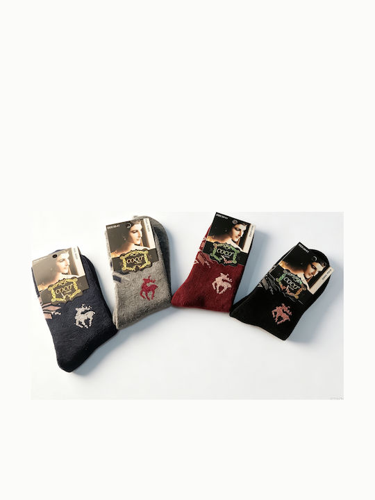 Coco&Hana Γυναικείες Κάλτσες Πολύχρωμες 4Pack