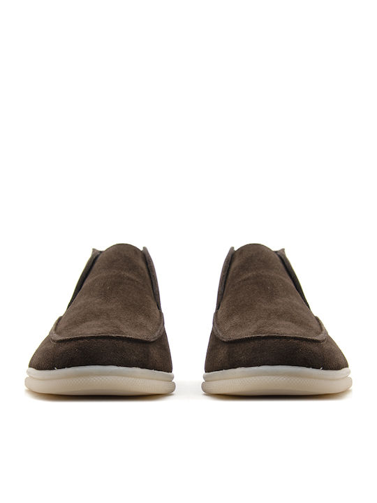 Komis & Komis Wildleder Damen-Stiefeletten in Braun