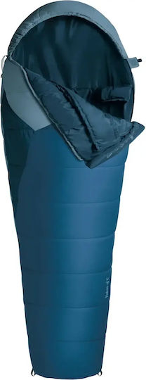 Ferrino Sleeping Bag Μονό 2 Εποχών Yukon Blue