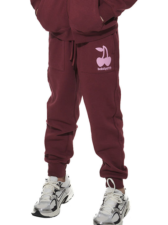 Body Action Kids Red Sweatpants