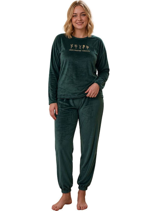 Boyraz Winter Women's Pyjama Set Cypress