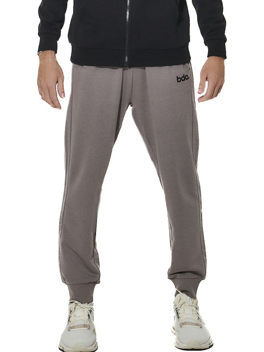 Body Action Grey Joggers with Elasticated Waist