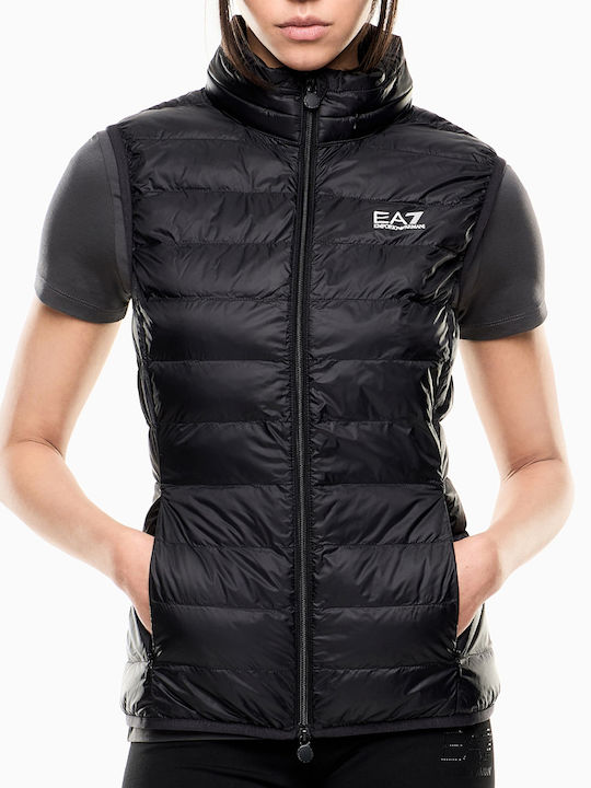 Emporio Armani Αμάνικο Μπουφάν Black