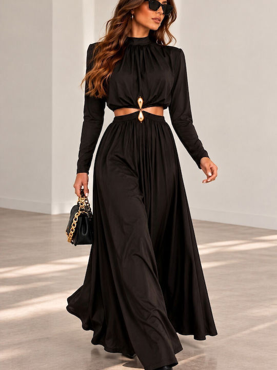 Maxi Dress for Wedding / Christening Black