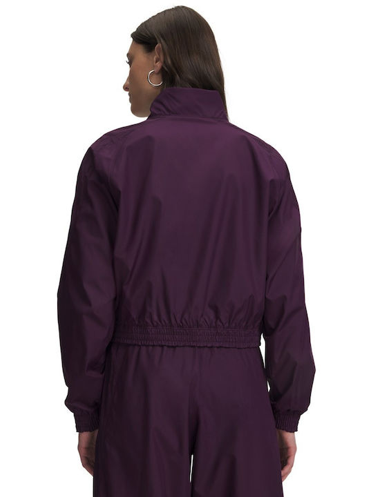 Under Armour Geacă De Iarnă Țesută Pentru Femei Violet