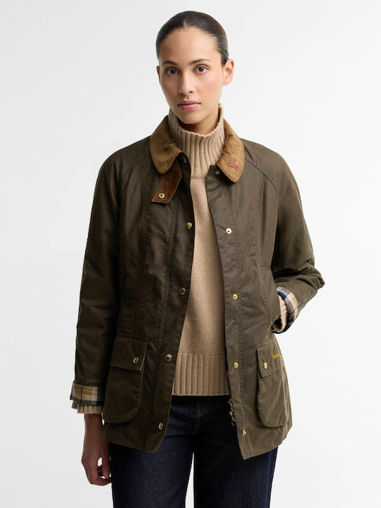 Barbour Icons Beadnell Women's Hiking Jacket Khaki