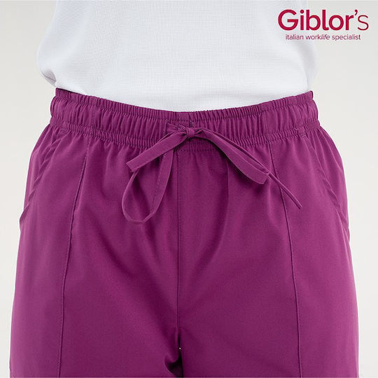 Giblor's Alan Unisex Ιατρικό Παντελόνι Μωβ